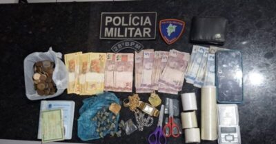 Suspeito é preso por tráfico de drogas no Bairro Soldadinho, em Vargem Grande/MA