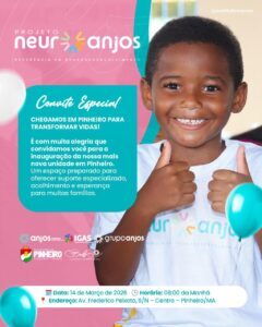 Com apoio da Prefeitura de Pinheiro, Projeto NeuroAnjos será inaugurado neste sábado (14) no município