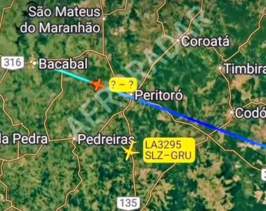 Jato que saiu de Bacabal faz pouso de emergência em aeroporto em obras no Piauí