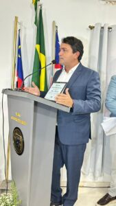 Câmara Municipal de Santa Rita concede título de Cidadão ao Deputado Federal JÚNIOR LOURENÇO.
