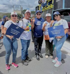 A força da Enfermagem maranhense em Brasília