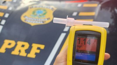 Durante Operação de Carnaval, PRF registrou cinco ocorrências de embriaguez ao volante em diferentes rodovias federais do Maranhão