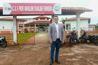 Merenda Escolar | Vereador Braz Amaral vistoria escolas da sede do município de Santa Helena após receber reclamações de pais de alunos