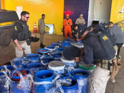 Apreensão histórica: PRF intercepta mais de 1 tonelada de drogas na BR-230 no Maranhão