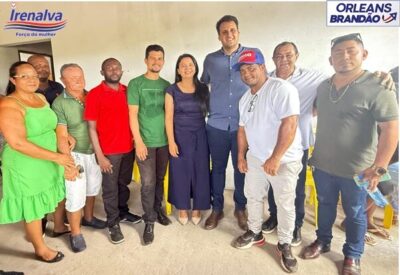 Vice prefeito de Presidente Juscelino Santana, se une ao grupo do ex prefeito Afonso Celso e Irenalva Teixeira