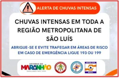 Maranhenses recebem alertas sobre riscos do período chuvoso