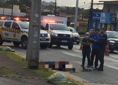Três pessoas morrem atropeladas na Estrada do Araçagi; motorista é suspeito de embriaguez