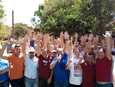 TUNTUM: Prefeito Fernando Pessoa, Nelson, Eric Costa e Júnior Lourenço inaugura importante estrada no Sertão