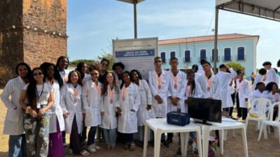 Estudantes de escola pública do município de Alcântara integram missão de satélite lançado ao espaço no Maranhão