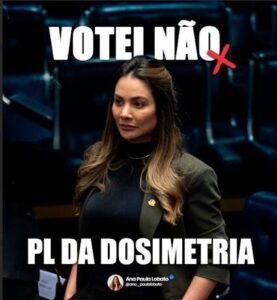 Senado aprova projeto de dosimetria que reduz pena de Bolsonaro, e senadora maranhense Ana Paula Lobato vota contra