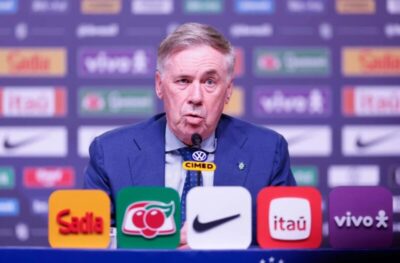 Neymar fica de fora da Seleção convocada por Ancelotti para partidas amistosas com França e Croácia nos Estados Unidos