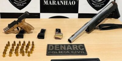 Polícia Civil apreende armas e prende suspeito durante operação em Timon