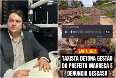 Taxistas denunciam abandono e detonam gestão de Juscelino Marreca em Santa Luzia