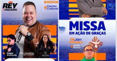 Confira a programação do aniversário de 73 anos de Lago da Pedra