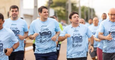 NO ANIVERSÁRIO DE BALSAS , ORLEANS BRANDÃO ACOMPANHA ENTREGA DE PACOTE DE OBRAS COM CERCA DE 20 EQUIPAMENTOS PÚBLICOS PARA A CIDADE