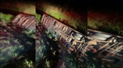 Ônibus com 22 passageiros capota e deixa ao menos 10 feridos