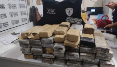 Em Itapecuru-Mirim duas mulheres são presas com cerca de 40 kg de maconha