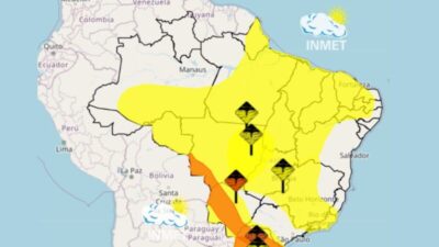Todo o MA em alerta amarelo até terça, 21