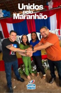 Jota Pinto e Concita Pinto, reuniram uma multidão no lançamento da pré campanha do coletivo “Unidos Pelo Maranhão”