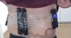 Criminosos espalham pânico com falso explosivo preso a gerente de banco em Porto Franco