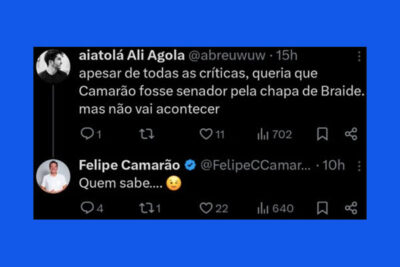 Felipe Camarão na chapa com Braide: ‘Quem sabe…’