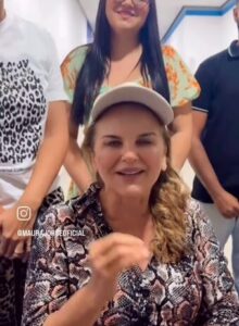 Maura Jorge tranquiliza sobre estado de saúde após acidente doméstico