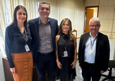 Diretor da ALEMA visita Comunicação do Senado e viabiliza novas parcerias