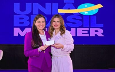 Luanna Rezende é homenageada em evento nacional do União Brasil