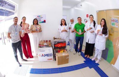 Penha leva doação de idosos ao Banco de Leite Humano da MACMA