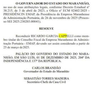 Brandão faz mais um gesto em prol da pacificação