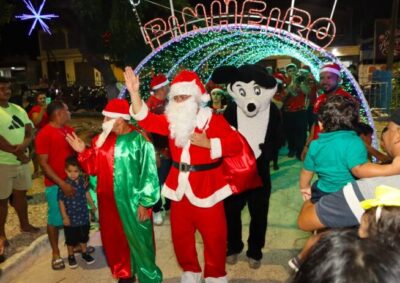 Aberto oficialmente o Natal Iluminado em Pinheiro