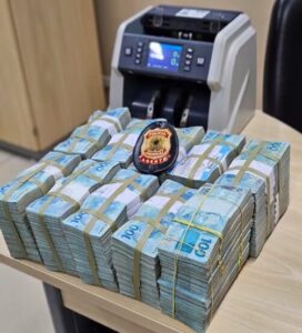 PF apreende R$ 1 milhão após saque em São Luís