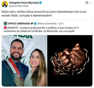 Paulo Bilynskyj diz que o MA é um estado “desnecessário e corrupto”