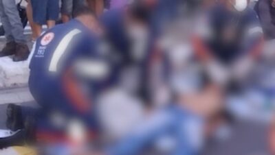 Motociclista morre em acidente no Filipinho e confusão marca o local