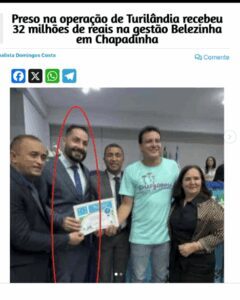 Bomba : Uma operação do Ministério Público do Maranhão que investiga um suposto esquema de desvio de recursos públicos no município de Turilândia