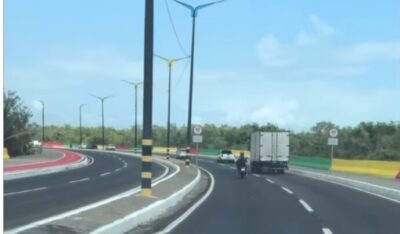 Redutores de velocidade passam a operar na Avenida do Reggae