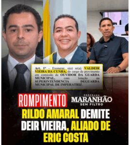 Racha político expõe crise interna na gestão Amaral em Imperatriz