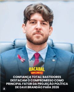 Davi Brandão se consolida nos bastidores como uma das principais forças políticas do Maranhão