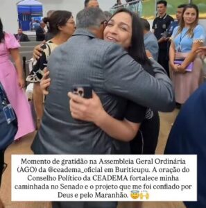 Pastor detona Eliziane Gama: “sou Ceadema, não voto e nem apoio essa comunista”