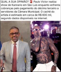 Denúncia de servidores expõe atraso no 13º da Câmara de São Luís e levanta suspeitas de favorecimento político