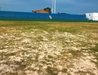 Imperatriz denuncia condições precárias do gramado do Estádio Dário Santos