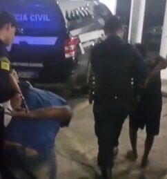 Vídeo: dupla é presa após tentativa de arrombamento na Avenida dos Franceses