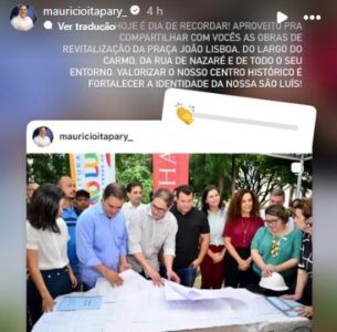 Ex-secretário de Braide recorda obras em foto com Edivaldo Holanda Júnior