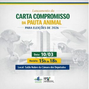 Pré-candidatos são convocados a assumir compromisso público com proteção animal