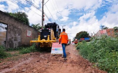 Governo do MA avança com obras de infraestrutura em São José de Ribamar