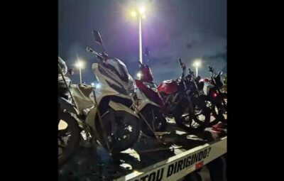Operação “Rolezinho” intensifica fiscalização e remove motos irregulares em Paço do Lumiar