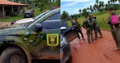 Pai é detido por levar filha de 8 meses sem autorização da mãe em Lago da Pedra