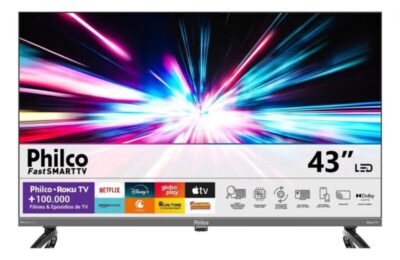 Quer uma TV nova? Confira 3 modelos de 43 polegadas em oferta