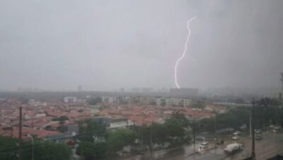 Mais de 70 raios atingem a Ilha de São Luís em março