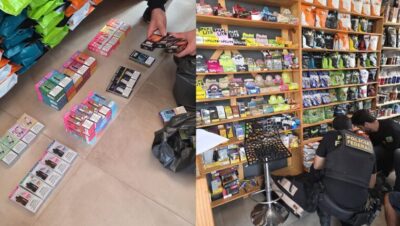 PF prende suspeito por cigarros eletrônicos no MA